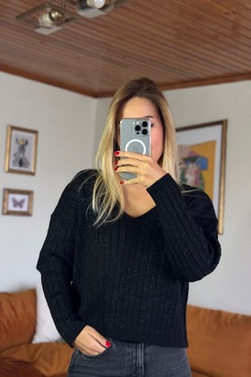 Simli v Yaka Triko - Standart