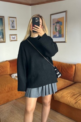 Siyah salaş kazak - 