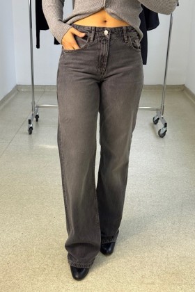 GRİ STRAİGHT JEAN - Gri